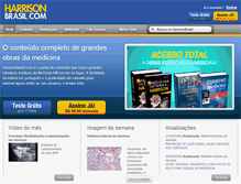 Tablet Screenshot of harrisonbrasil.com